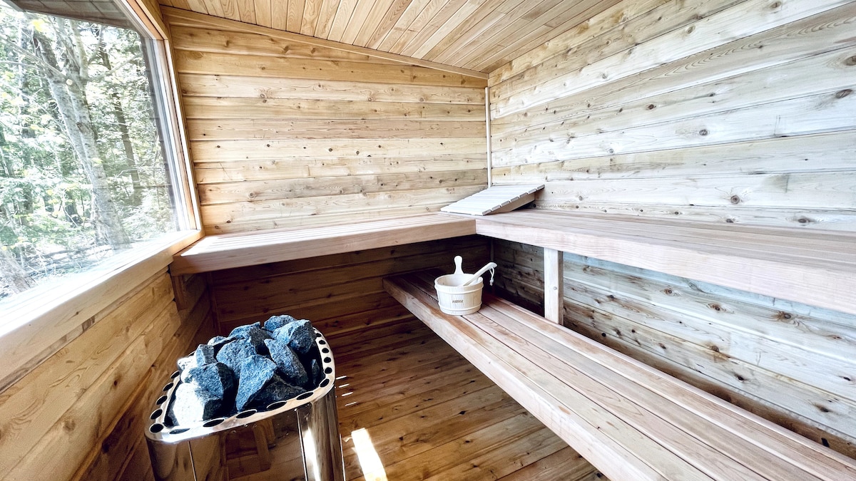 Private dock on lake